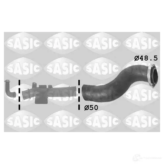 Патрубок интеркулера SASIC OL T13C 3334009 2134069 3660872413369