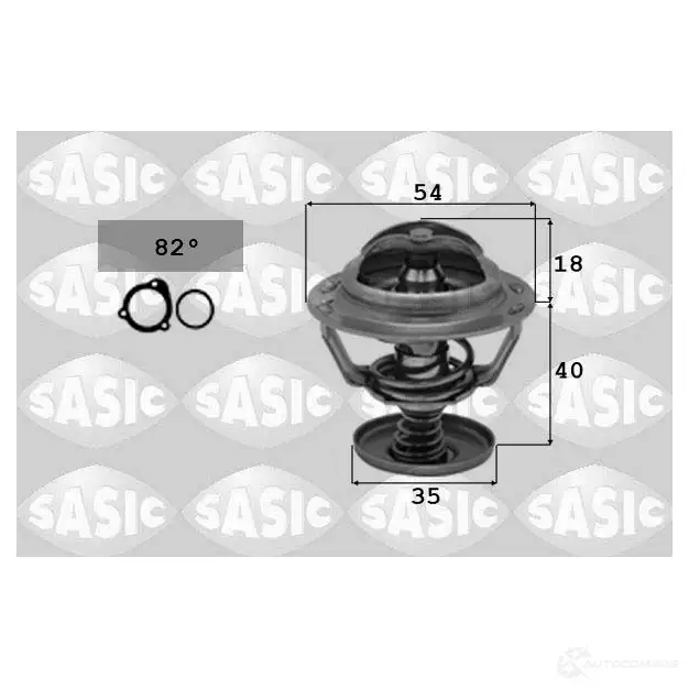 Термостат SASIC 3306023 3660872390950 0 SVESF 2133958