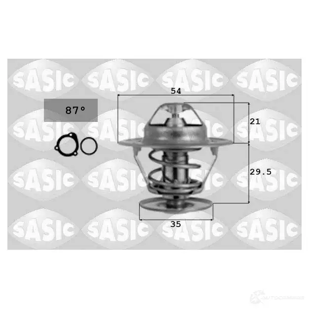 Термостат SASIC 9000387 K51 H57K 3660872321534 2139009 изображение 0