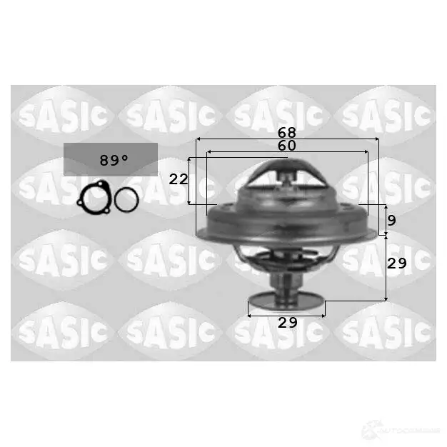 Термостат SASIC NSC O5D 3660872308122 3381041 2134287