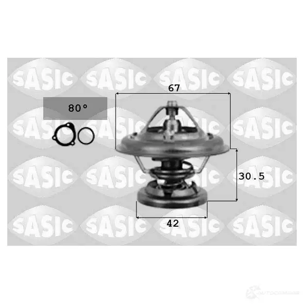 Термостат SASIC 2139007 BWX T6T 9000369 3660872321503 изображение 0