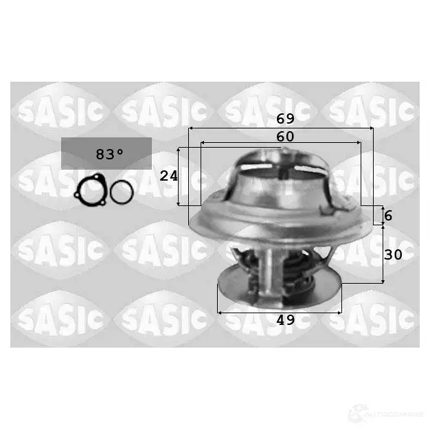 Термостат SASIC 3660872308030 IRR4 SFU 2134278 3371341