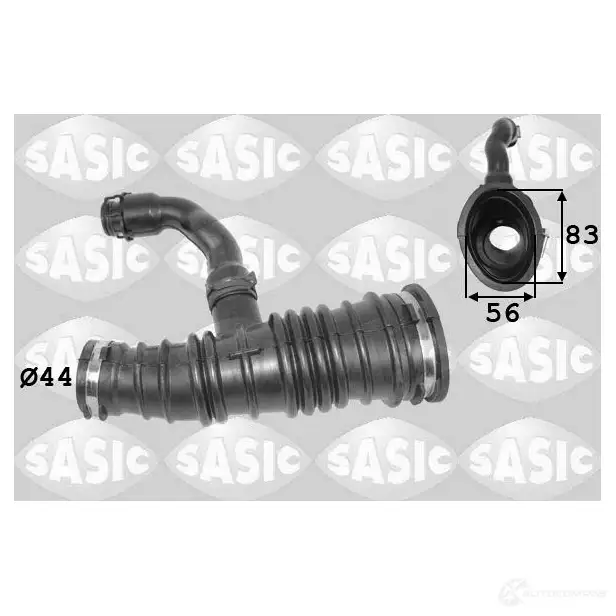 Патрубок интеркулера SASIC 3336251 3660872455581 636 0FWY 1424269411