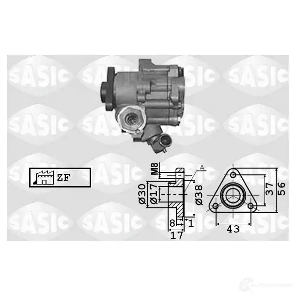 Насос Гур SASIC 3660872367631 ZVSH Q 2137841 7076004