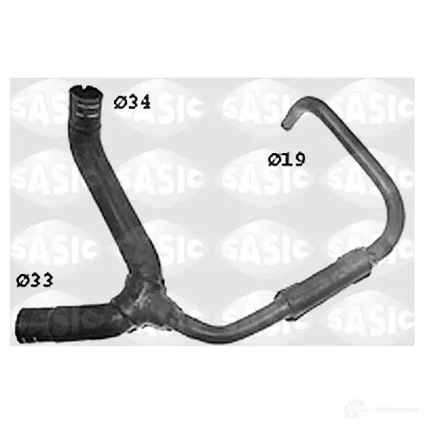 Шланг радиатора SASIC T0 7N3S 2141965 3660872357915 SWH6613 изображение 0