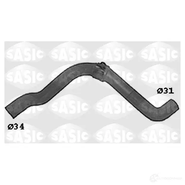 Шланг радиатора SASIC C7G S2W 3660872357274 2141899 SWH4289 изображение 0