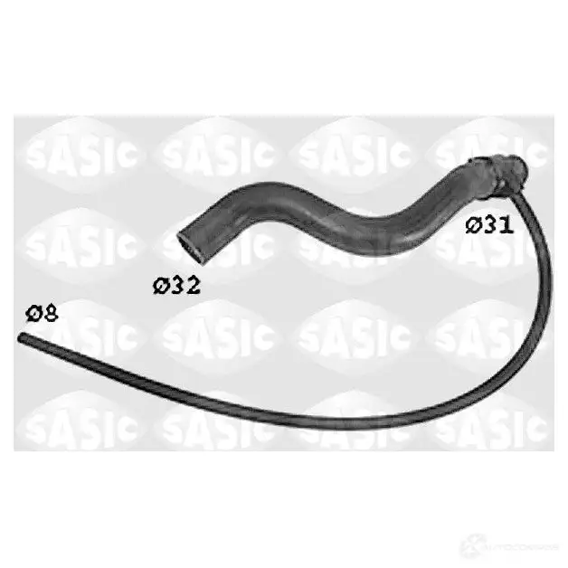 Шланг радиатора SASIC I2V9 P7Z SWH6819 2142156 3660872359957 изображение 0