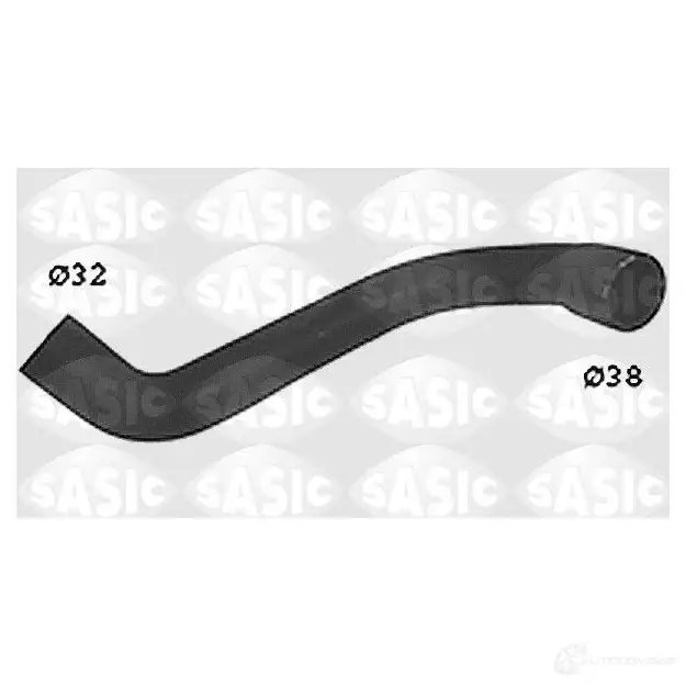 Шланг радиатора SASIC SWH4228 3660872356666 2141839 1IT8 3RJ изображение 0