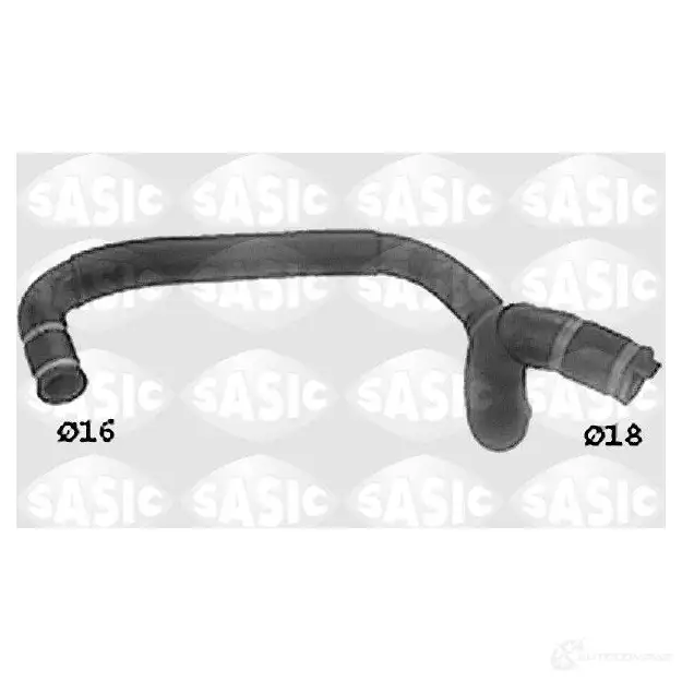 Шланг радиатора SASIC 2141559 VF699 O 3660872360250 SWH0288 изображение 0