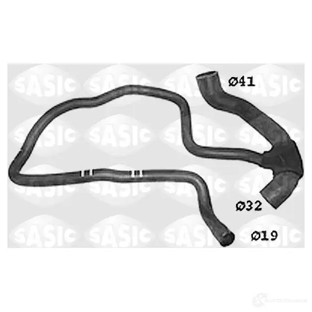 Шланг радиатора SASIC P39A H 3660872358967 2142064 SWH6720 изображение 0