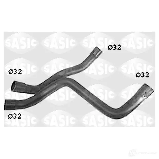 Шланг радиатора SASIC 2142171 N XLPW8 3660872360113 SWH6835 изображение 0