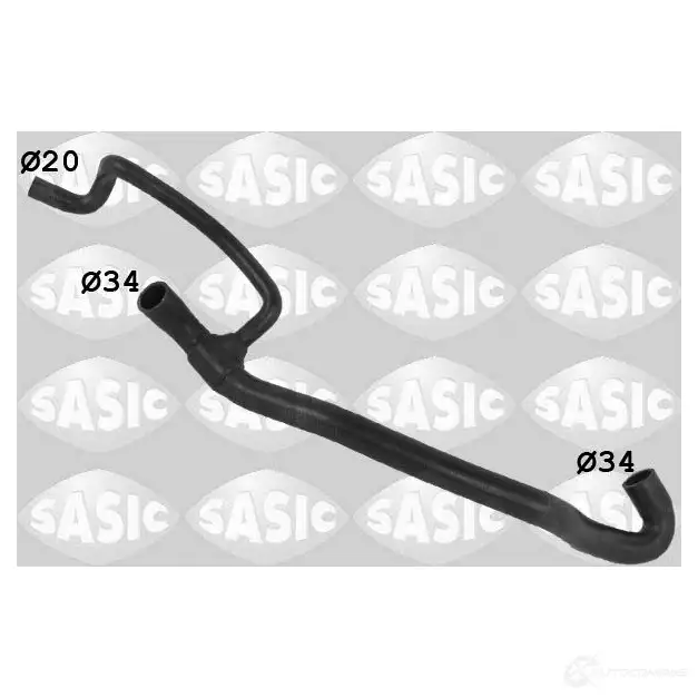 Шланг радиатора SASIC 2134962 H4 5I5XP 3406345 3660872435118