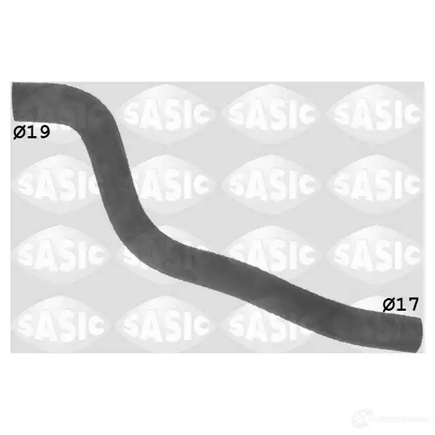 Шланг радиатора SASIC 2134512 LUM RH 3660872376275 3404009