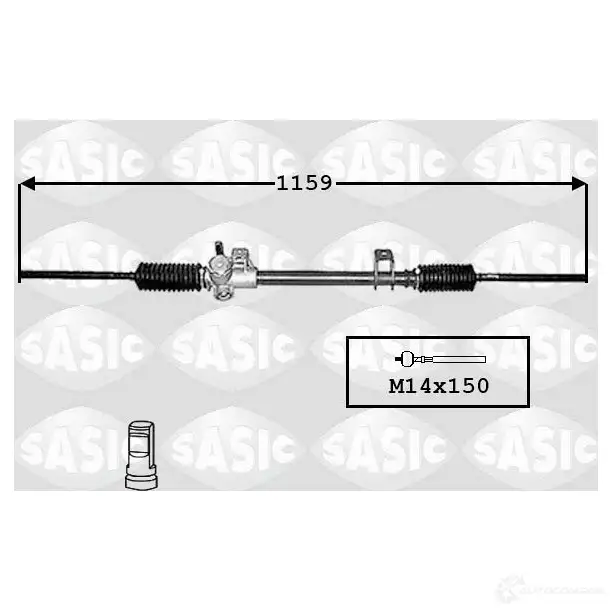 Рулевая рейка SASIC 2136163 3660872314406 Z E9L7Q 4006011 изображение 0