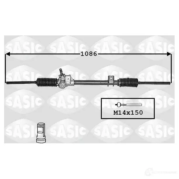 Рулевая рейка SASIC EY2E8 9 3660872314376 4006009B 2136160 изображение 0