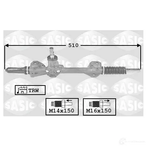 Рулевая рейка SASIC ARWCS L 7006094 3660872317841 2137700