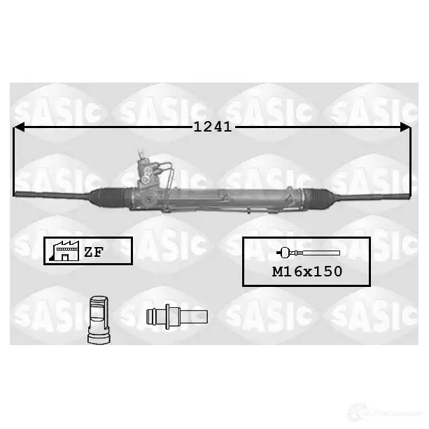 Рулевая рейка SASIC 3660872371058 2137908 7170002 F2Y 23S