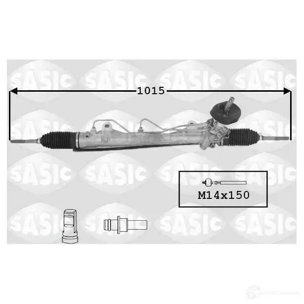 Рулевая рейка SASIC 7174036 3660872444844 EI9 S7 2137951