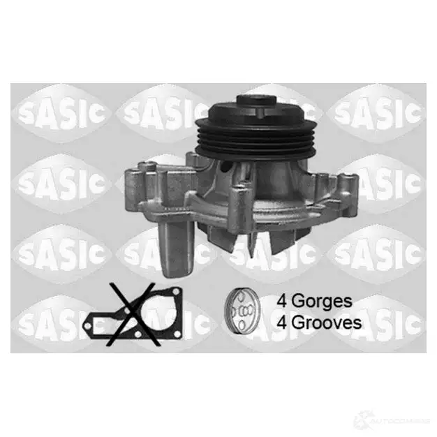 Водяной насос, помпа SASIC 2011A31 2132306 3660872305817 R A0FZ изображение 0