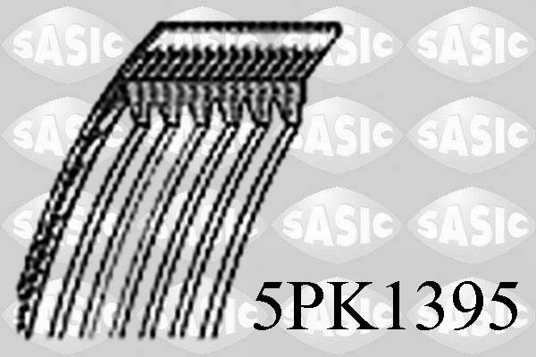 Приводной ремень поликлиновой SASIC 1440463026 D QKUM 5PK1395 изображение 0