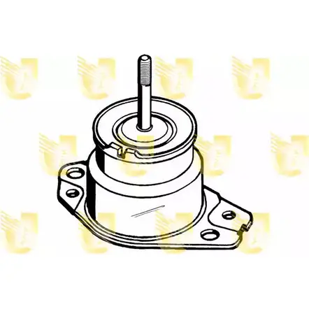 Подушка двигателя, опора UNIGOM 395300 3909608 6T1H6 46QYR W