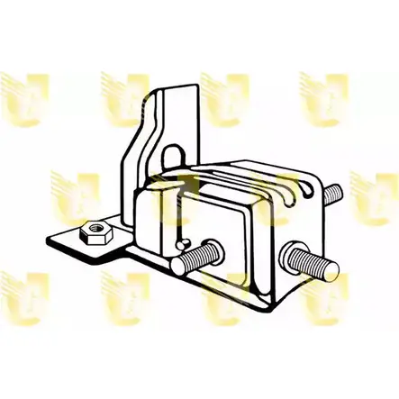 Подушка двигателя, опора UNIGOM QMMR S XBYH4NI 396014 3909813