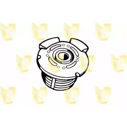 Подушка двигателя, опора UNIGOM 3KZI927 CRTQM 3 3909901 396149