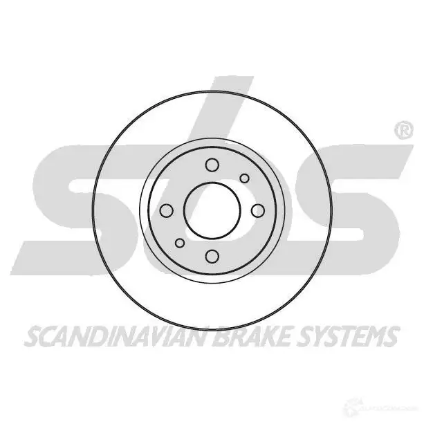 Тормозной шланг SBS 28G9A MD 13308525106 2386104 - Изображение 1