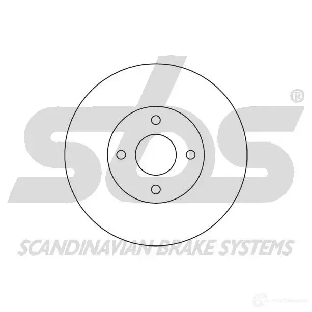 Тормозной шланг SBS 1330852669 2386307 Z5Y R6JB изображение 0