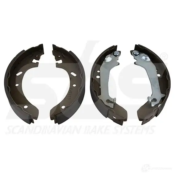 Барабанные тормозные колодки, комплект SBS 5700755010518 VIAPIA X 2397600 18492725643 - Изображение 1