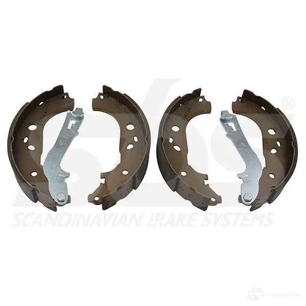 Барабанные тормозные колодки, комплект SBS 18492723725 636H QC 5700755230671 2397542 изображение 0