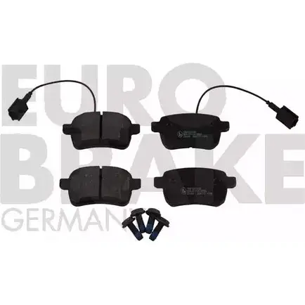 Тормозные колодки, дисковые, комплект EUROBRAKE 5502221032 2 SFQ6J 3937167 EVWUGQC