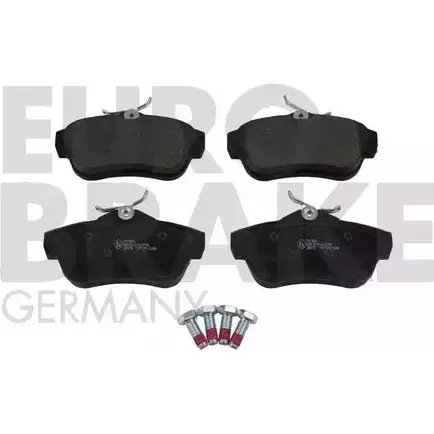 Тормозные колодки, дисковые, комплект EUROBRAKE 5502221964 3937278 VXNKL50 G974R GY изображение 0