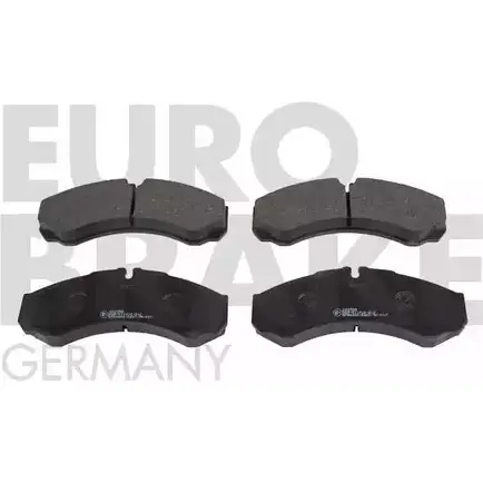 Тормозные колодки, дисковые, комплект EUROBRAKE 7EB5NS 3937374 5502222358 WVA 29121