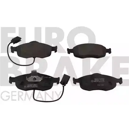 Тормозные колодки, дисковые, комплект EUROBRAKE 3937424 WVA 21396/18/18.5 5502222519 OUGFA