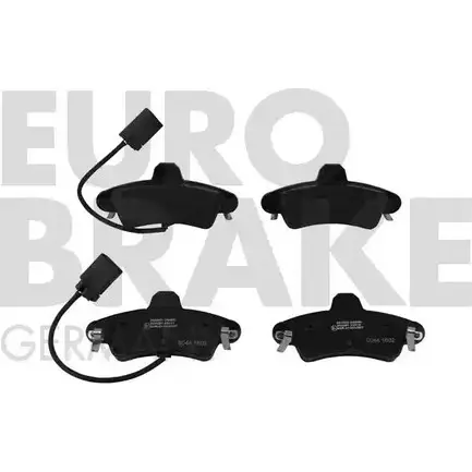 Тормозные колодки, дисковые, комплект EUROBRAKE WVA 23410/15,8 3937425 5502222520 MLIIV3F изображение 0