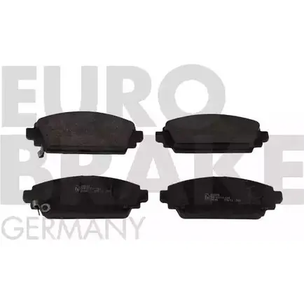 Тормозные колодки, дисковые, комплект EUROBRAKE 3937485 28NDV 5502222629 WVA 23529 изображение 0