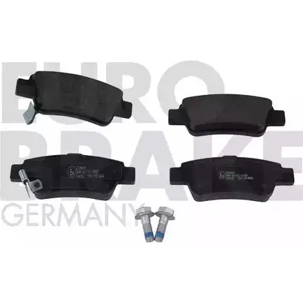 Тормозные колодки, дисковые, комплект EUROBRAKE 6EE 1SJ 5502222641 3937496 JUA1O6
