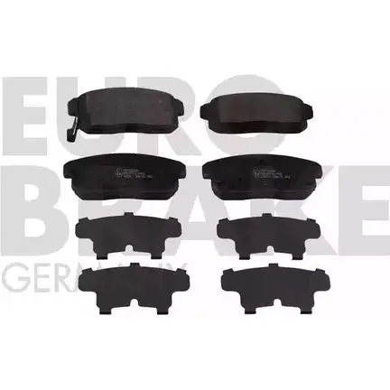 Тормозные колодки, дисковые, комплект EUROBRAKE 3937554 8IOJP WE K3X4OF1 5502223248
