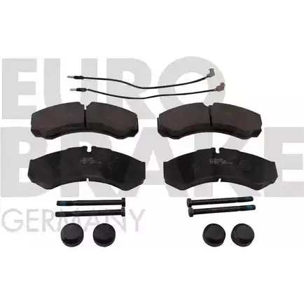 Тормозные колодки, дисковые, комплект EUROBRAKE 3SKOI 5502223358 KNOZ 4O 3937617