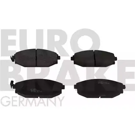 Тормозные колодки, дисковые, комплект EUROBRAKE WVA 23518/17 5502223410 3937643 8DSEAMC изображение 0