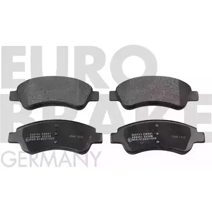 Тормозные колодки, дисковые, комплект EUROBRAKE 3937768 WVA 23599/18,8 M50FEG4 5502223741