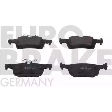 Тормозные колодки, дисковые, комплект EUROBRAKE J3XQKPL 5502223755 Z A5UE58 3937782 изображение 0