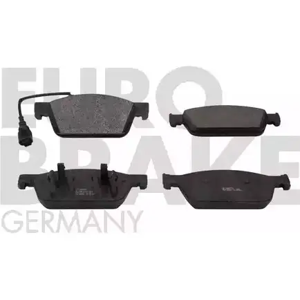 Тормозные колодки, дисковые, комплект EUROBRAKE X21VGK 55022247102 YA1L 3 3937960