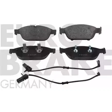 Тормозные колодки, дисковые, комплект EUROBRAKE 3937964 55022247106 A3UV33 U VEZIP изображение 0