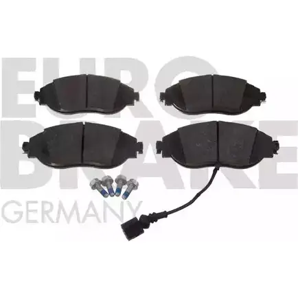 Тормозные колодки, дисковые, комплект EUROBRAKE 55022247111 6M5OR 3937970 HXUO TE изображение 0