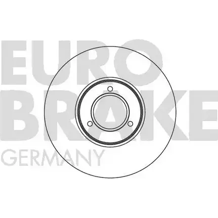 Тормозной диск EUROBRAKE 5815201912 3938357 0G ZLXP6 UAV6Y7 изображение 0