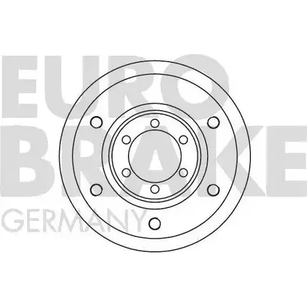 Тормозной диск EUROBRAKE 5815202339 ZAF QOL 3938493 EB7BBY9 изображение 0
