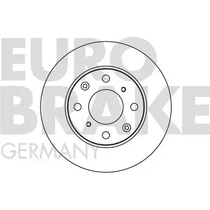 Тормозной диск EUROBRAKE 5815202665 TNC6O 3938656 RM87 V изображение 0