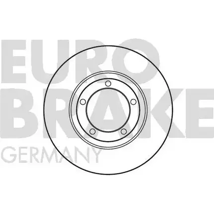 Тормозной диск EUROBRAKE B8STLE YJF JJ42 3938902 5815203404 изображение 0